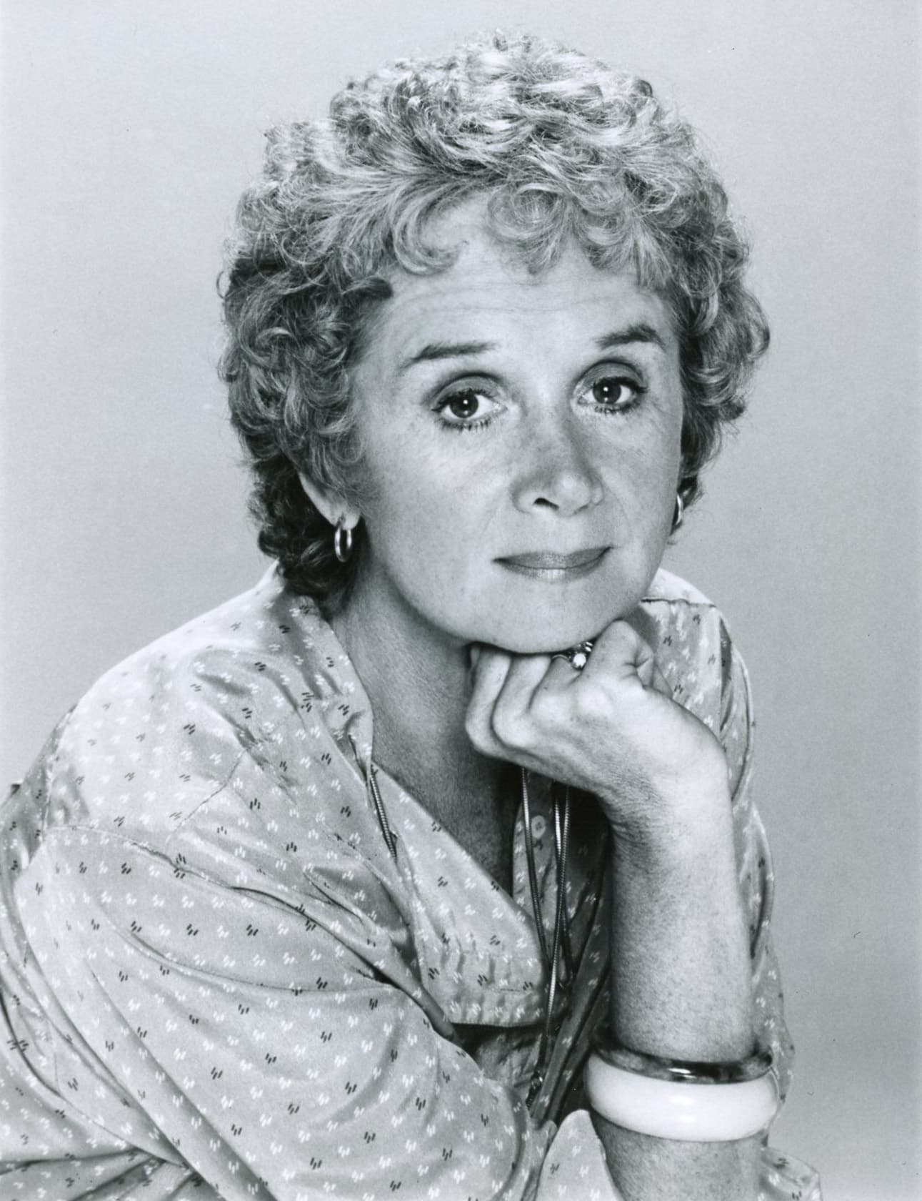 Barbara Barrie in an ABC publicity portrait for the television adaptation of Breaking Away, 1980.