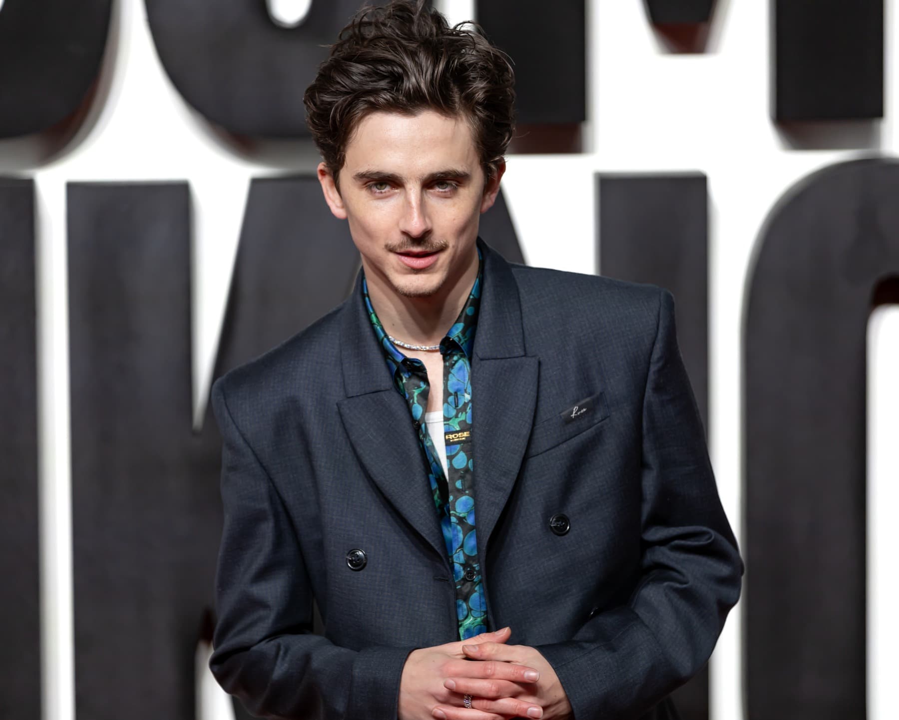 Timothée Chalamet in January 2025